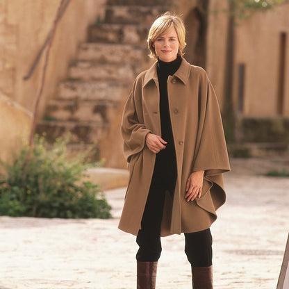 Cashmere Blend Irish Cape