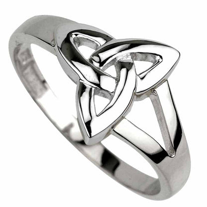 Trinity Knot Ring - Ladies Sterling Silver Trinity Knot