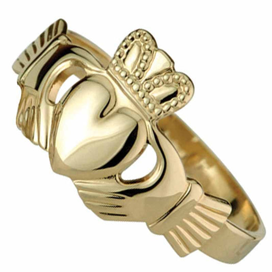 Claddagh Ring - Maids 10k Yellow Gold Claddagh Ring