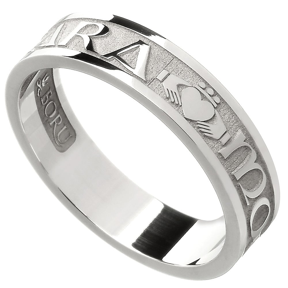 irish rings - ladies gold mo anam cara "my soul mate" ring