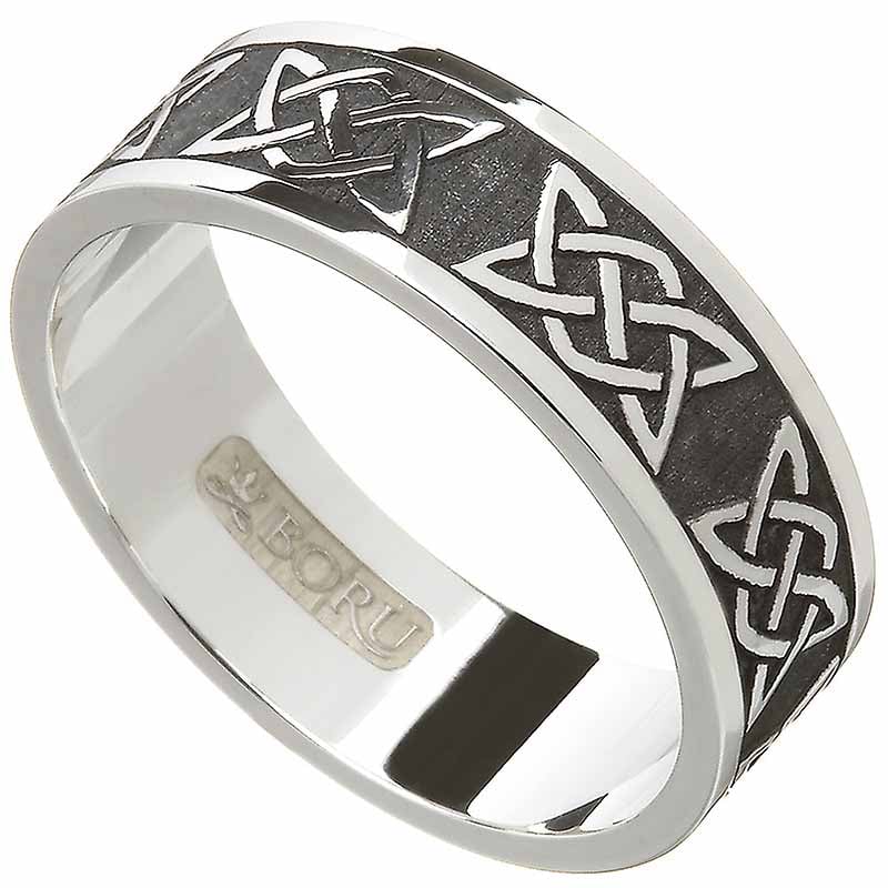 irish ring | men's lovers knot wedding band