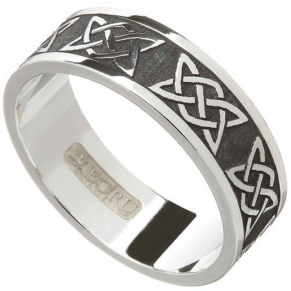 Irish Ring | Men's Lovers Knot Wedding Band