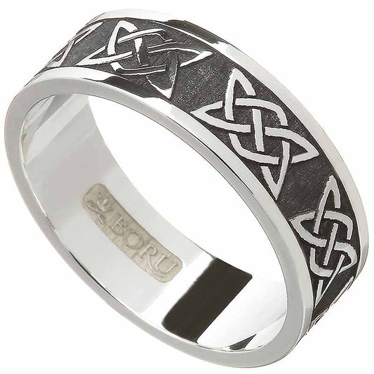 Irish Ring | Men's Lovers Knot Wedding Band