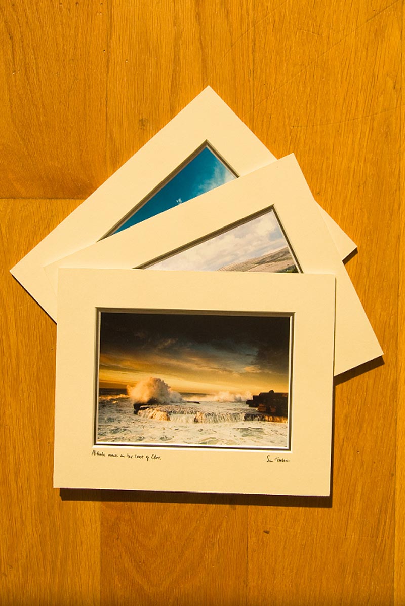 Product image for At the Cliffs of Moher Photographic Print