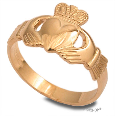 Product image for Claddagh Ring - Ladies 10k Gold Claddagh