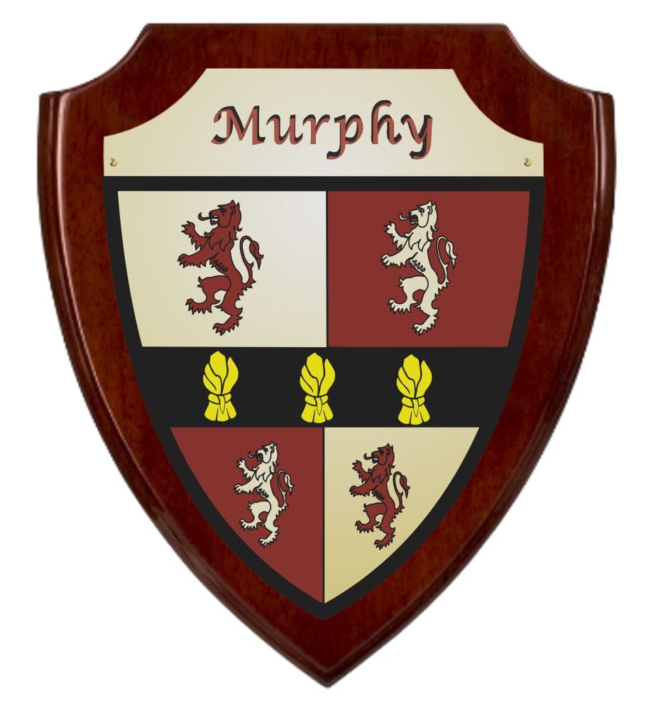 Product image for Personalized Coat of Arms Shield Plaque