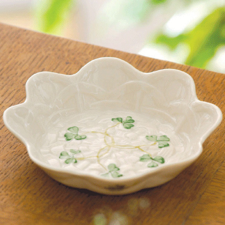 Product image for Belleek Shamrock Sweet Dish