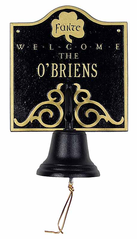 Product image for Personalized Celtic Welcome Bell