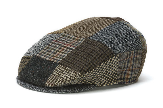 Product image for SALE | Vintage Irish Patchwork Tweed Cap