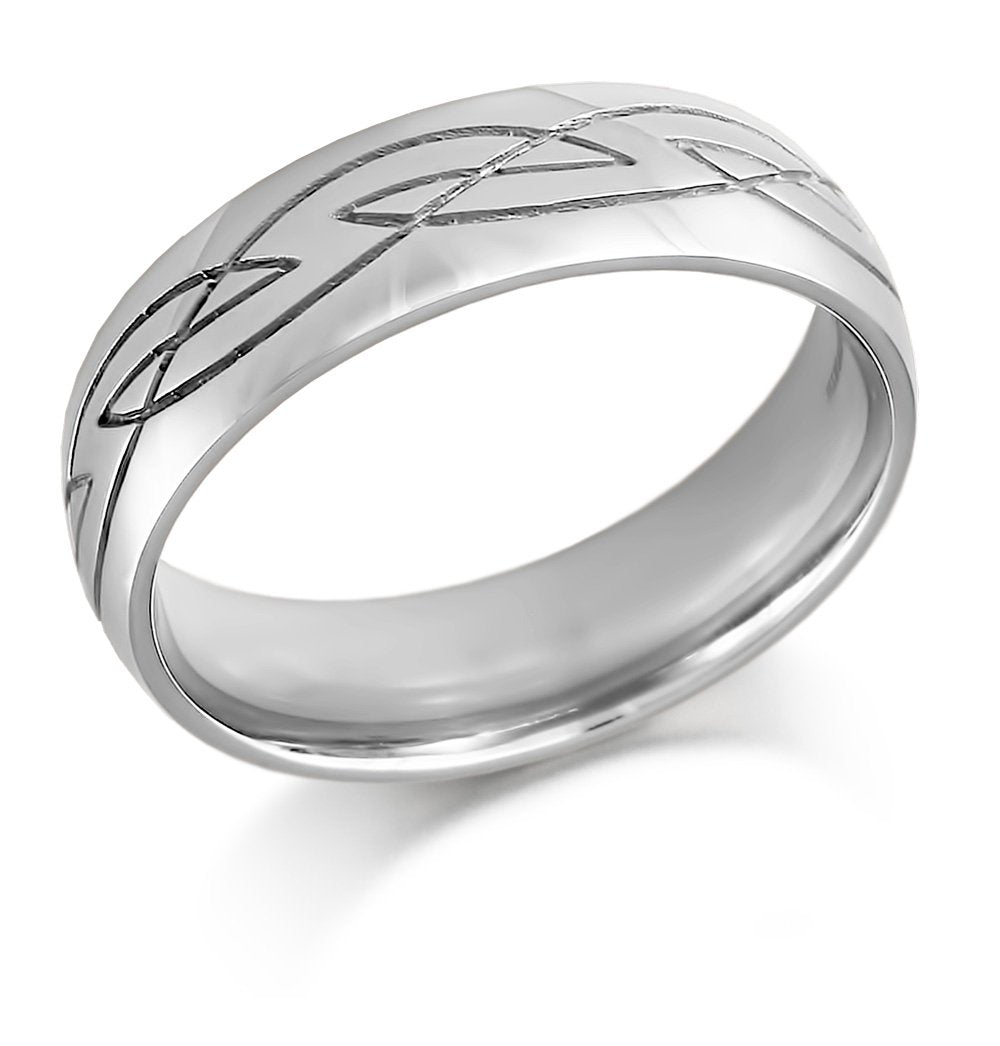 Celtic Wedding Ring Mens Celtic Design Irish Wedding Ring at