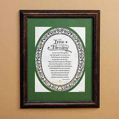 Irish Wedding Blessing Print at IrishShop.com | AP55201T