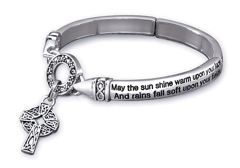 Product image for Irish Blessing Stretch Bracelet