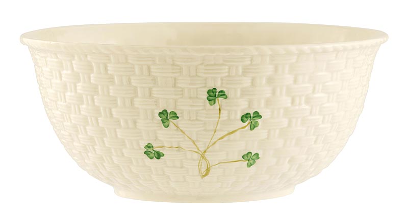 Product image for Belleek Shamrock Mixing Bowl