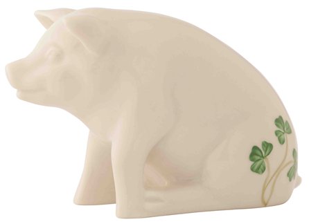Product image for Belleek Pig Figurine