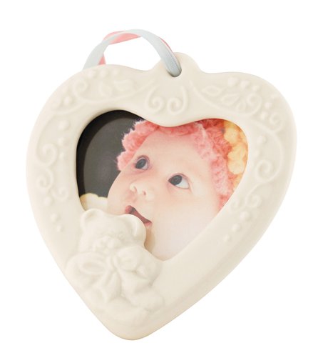 Product image for Irish Christmas - Belleek Baby Frame Hanging Ornament