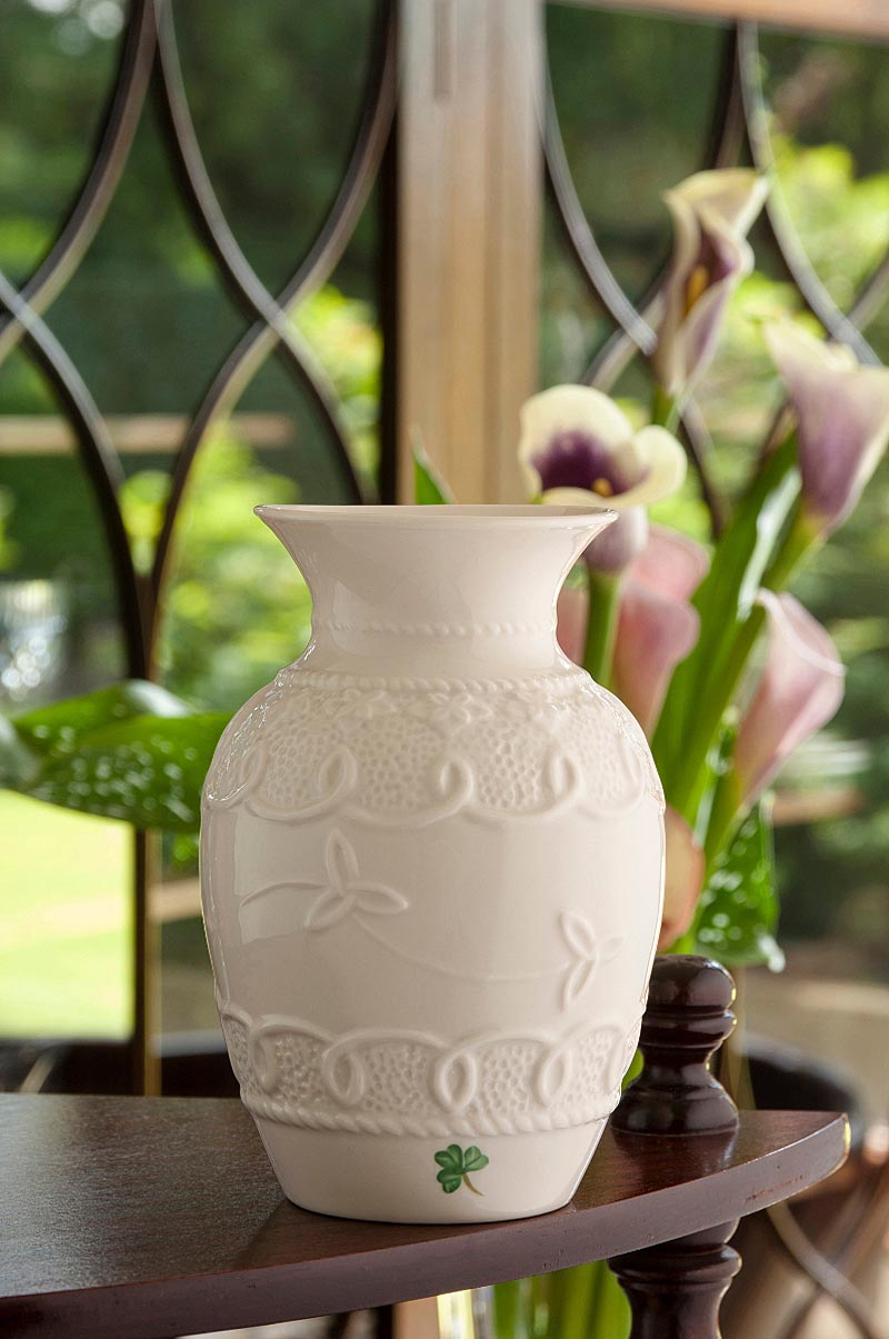 Product image for Belleek Celtic Lace Vase
