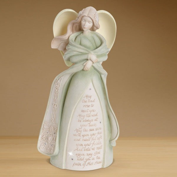 Irish Christmas Irish Blessing Angel Figurine at BOEPD4014307