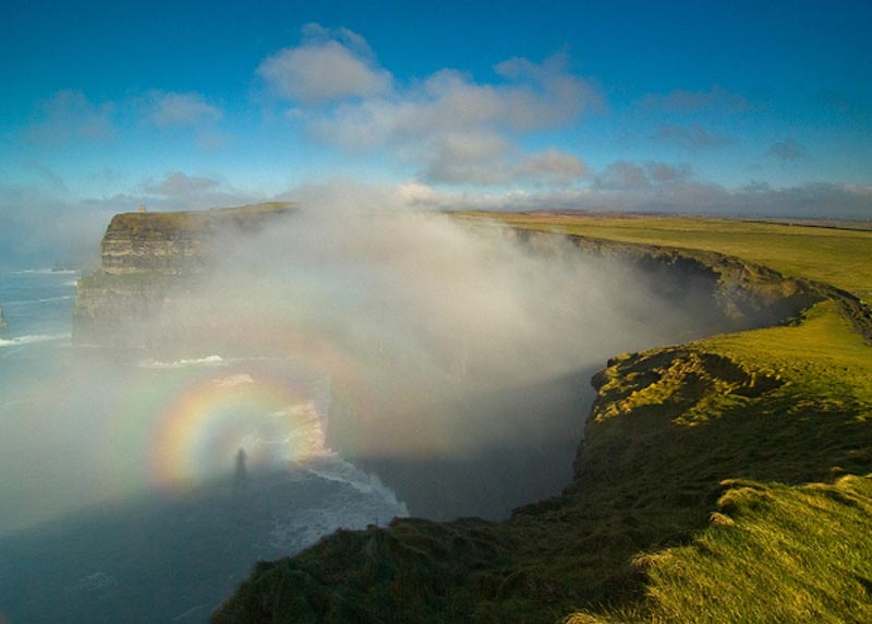 Product image for Brocken Spectre Cliffs of Moher Photographic Print