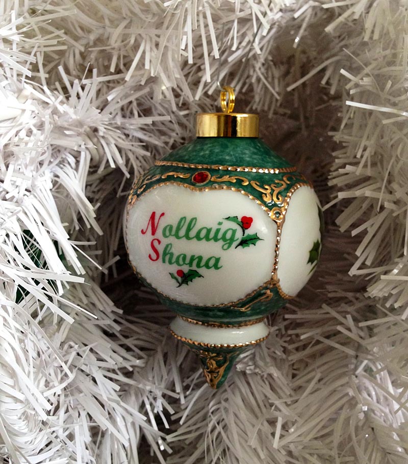Product image for Irish Christmas Ornament - Nollaig Shona Ornament