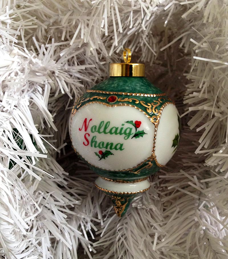 Irish Christmas Ornament Nollaig