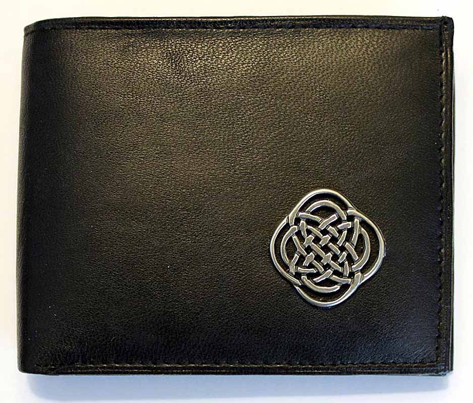 Product image for Irish Wallet - Celtic Lands Leather Wallet