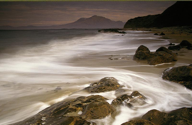 Product image for Connemara coast at Mullaghglass Photographic Print