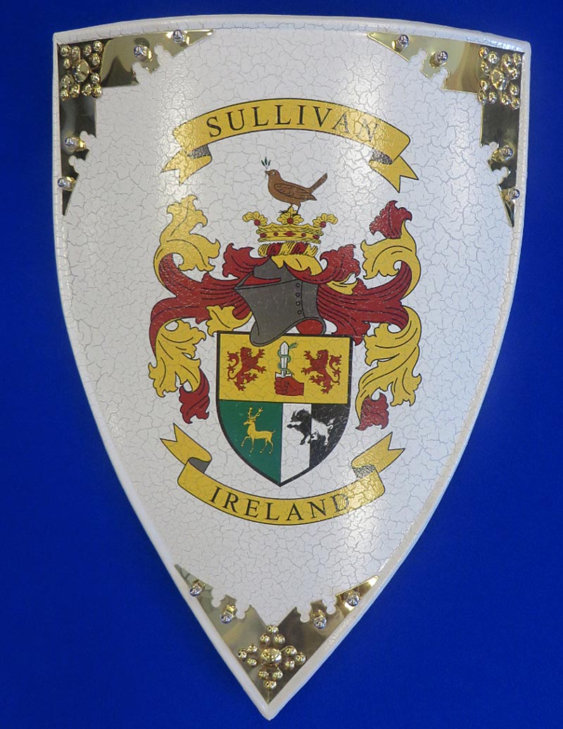 Personalized Coat of Arms Shield Small at FRSHIELDSMALL