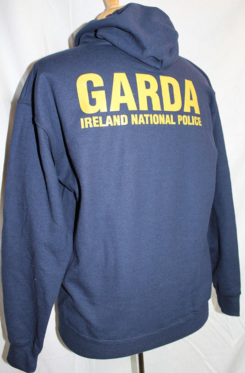 Product image for Irish Sweatshirt - Garda Irish Police Hooded Sweatshirt