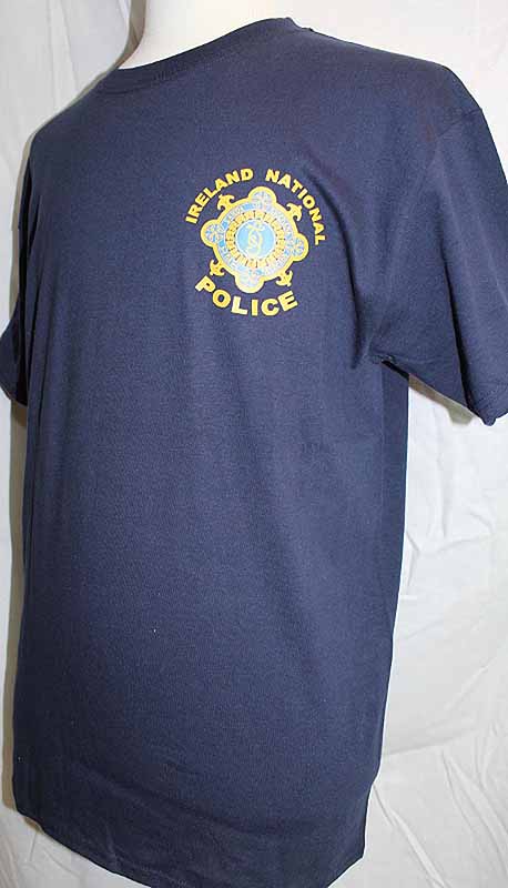 Product image for Irish T-Shirt - Garda Irish Police T-Shirt