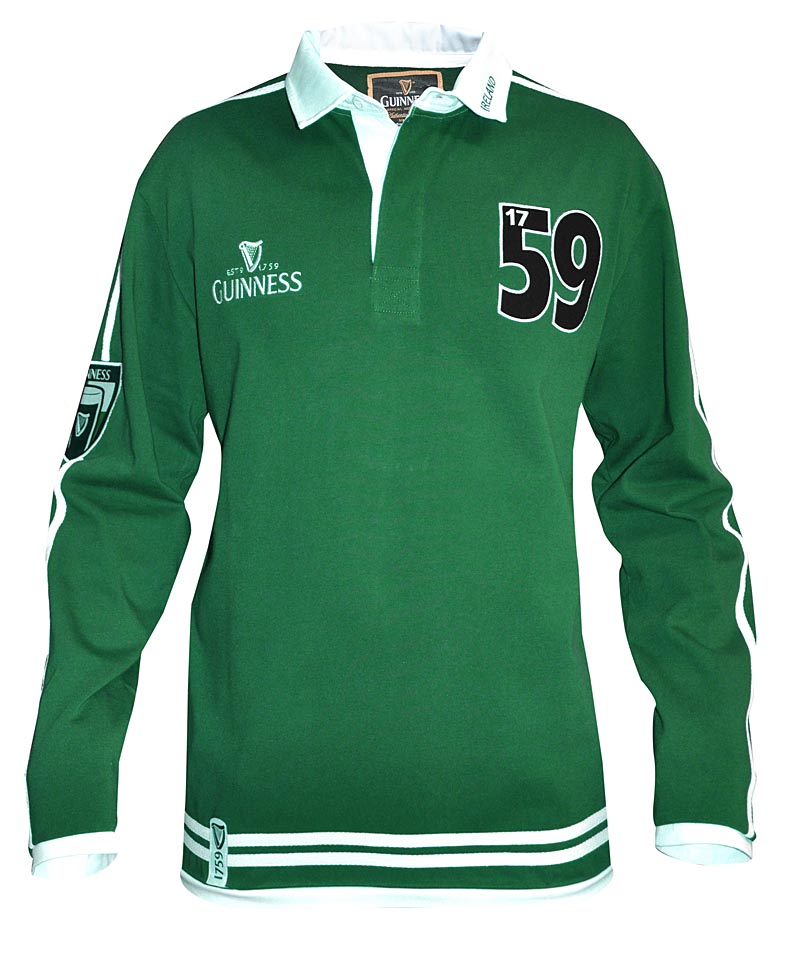 long sleeve ireland rugby jersey