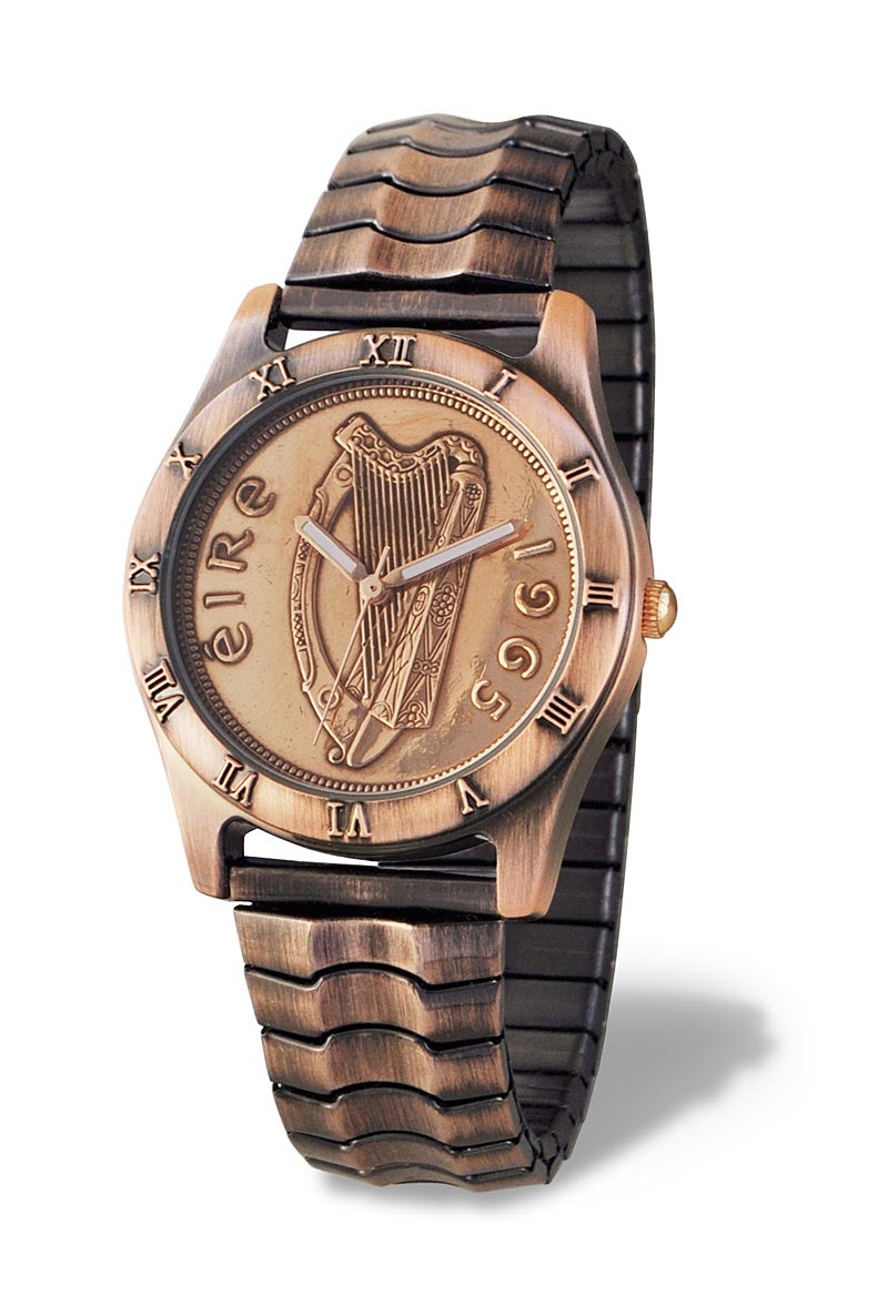 Irish Penny Watch Copper Flex Band at IPWTGA1542