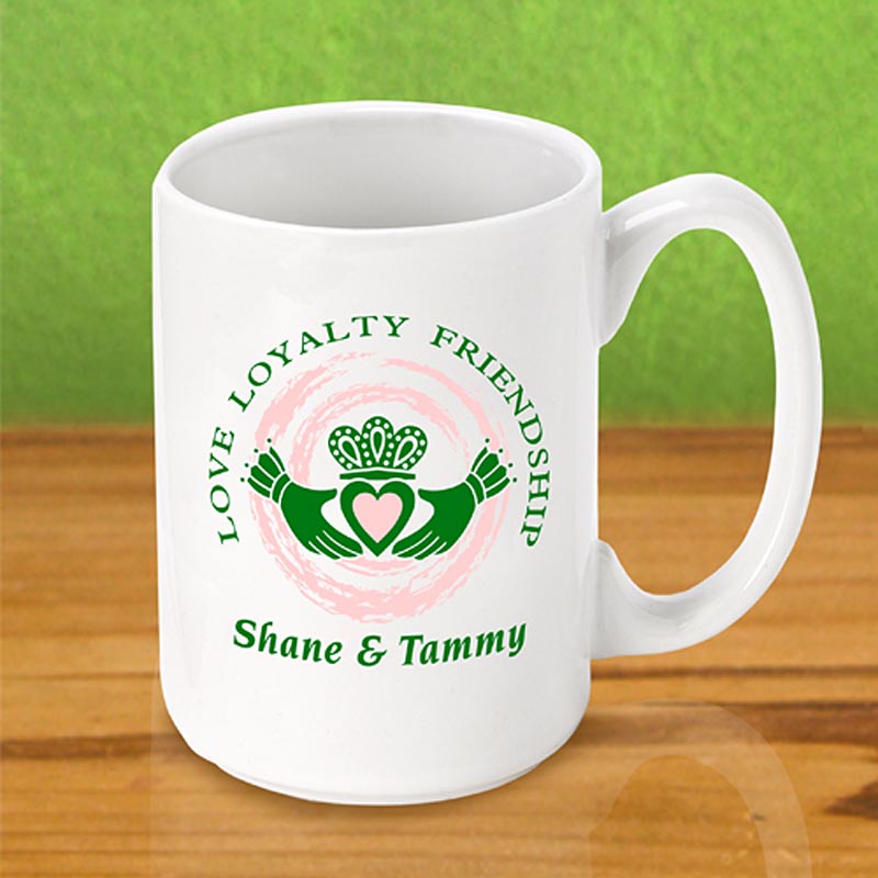 Product image for Personalized Irish Coffee Mug - Claddagh