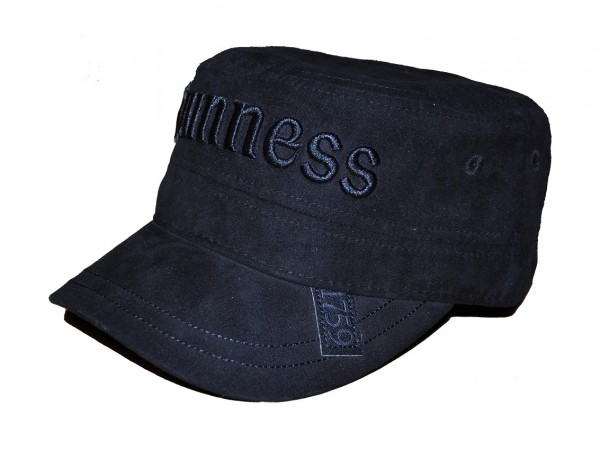 Product image for Guinness Black Suede Effect Cadet Cap