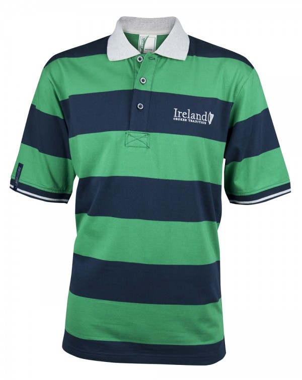 Product image for Croker Harp Striped Polo Shirt