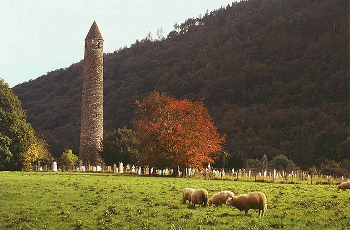 Product image for Glendalough, Co Wicklow Photographic Print