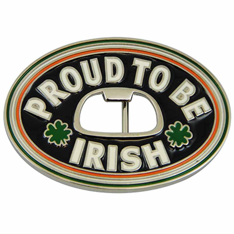 Product image for Proud To Be Irish Belt Buckle