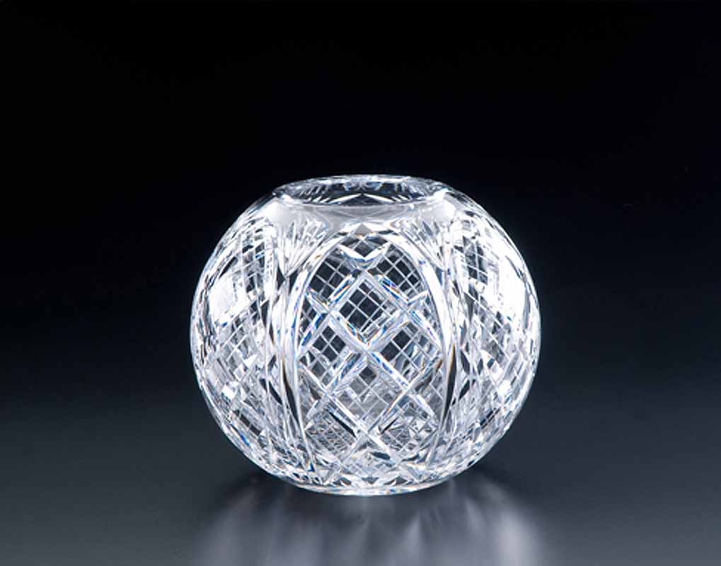 Irish Crystal Heritage Irish Crystal 8 inch Cathedral Rose Bowl at