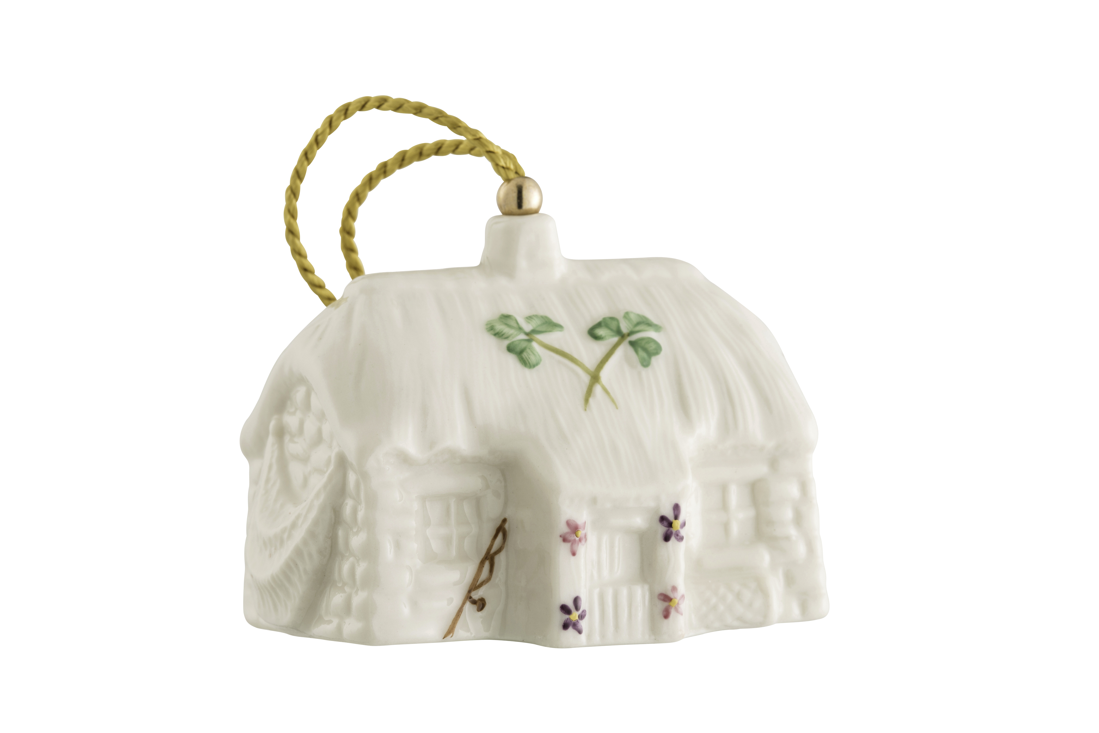 Product image for Irish Christmas - Belleek Killybegs Fisherman's Cottage Annual Ornament 2017