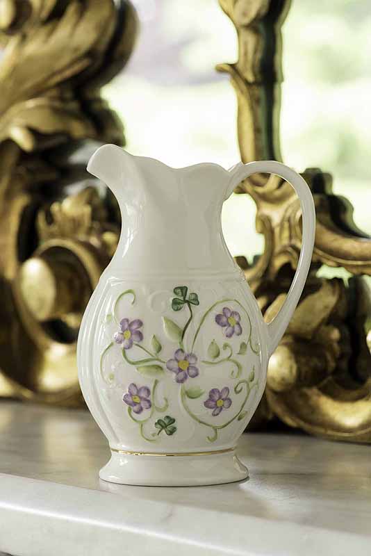 Product image for Belleek Irish Flax Pitcher