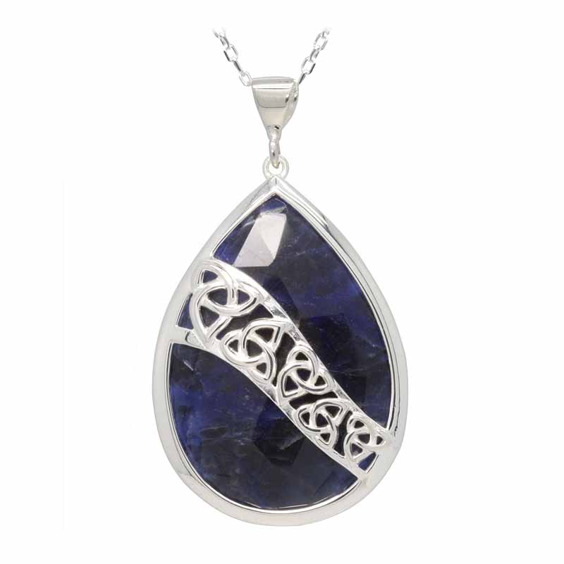 Product image for Trinity Pendant - Blue Sodalite