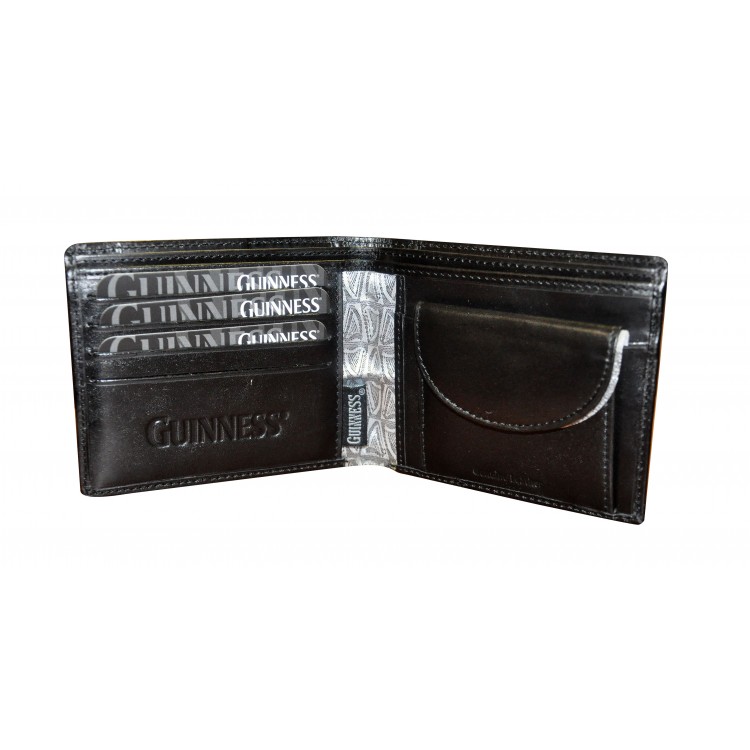 Guinness Label Leather Wallet at IrishShop.com | JATRGNS2334