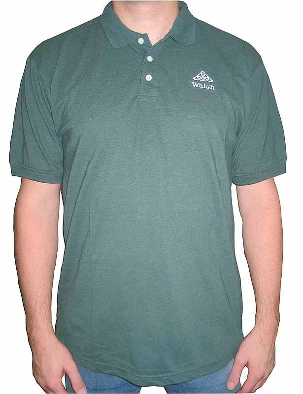 Product image for Personalized Hunter Green Polo Shirt