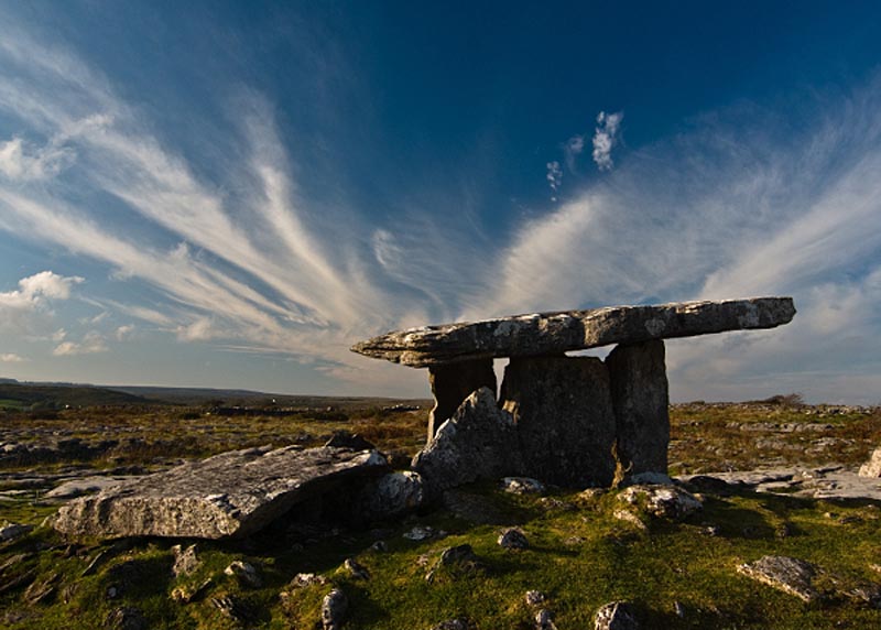 Product image for Poulnabrone Dolmen, Co Clare Photographic Print