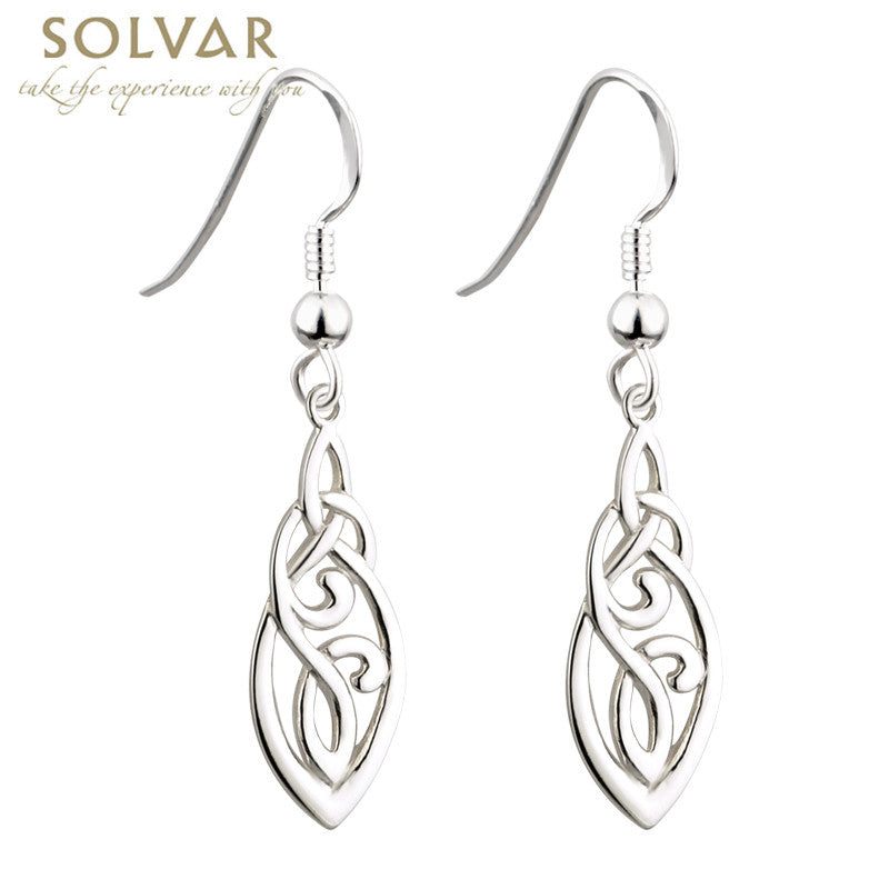 trinity knot earrings