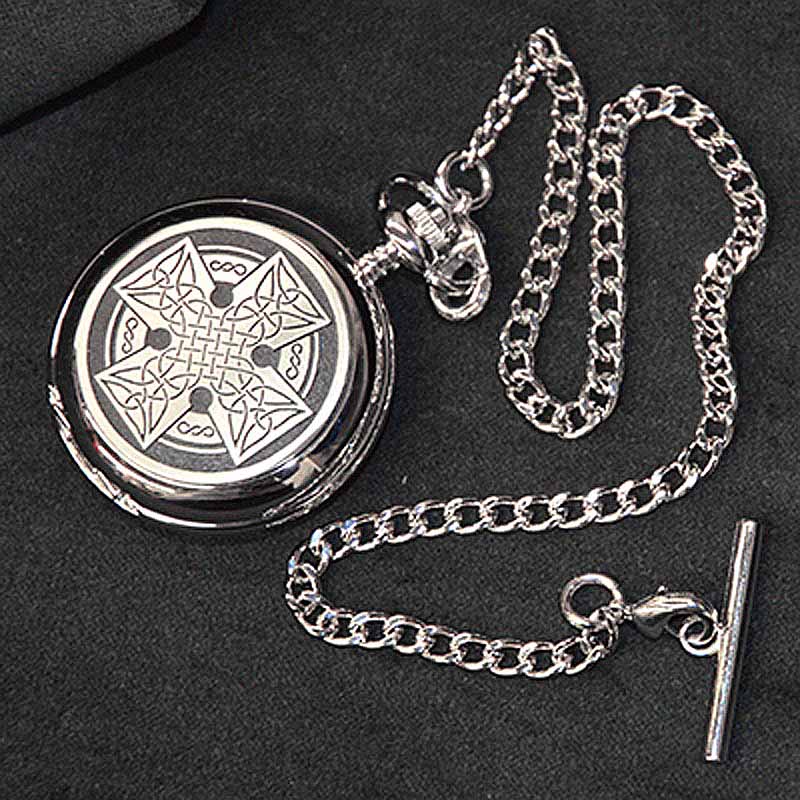 Product image for Celtic Cross Pocket Watch