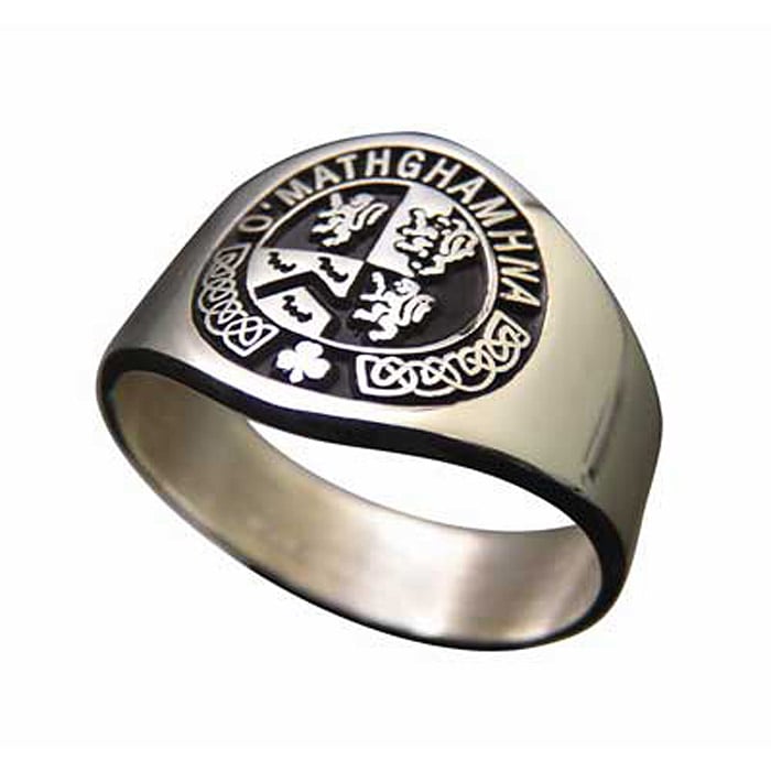 Personalized Irish Coat of Arms Ring at IrishShop com