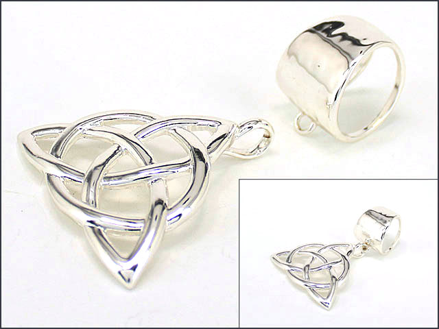 Product image for Trinity Knot Jewelry - Trinity Knot Scarf Jewelry