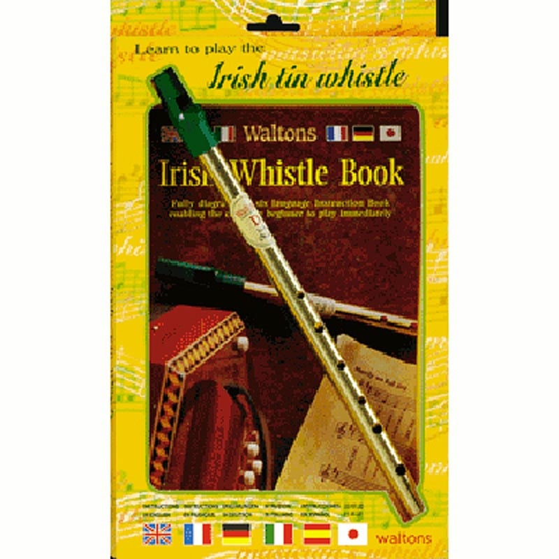 Product image for Irish Tin Whistle Twin Pak (Whistle & Book)