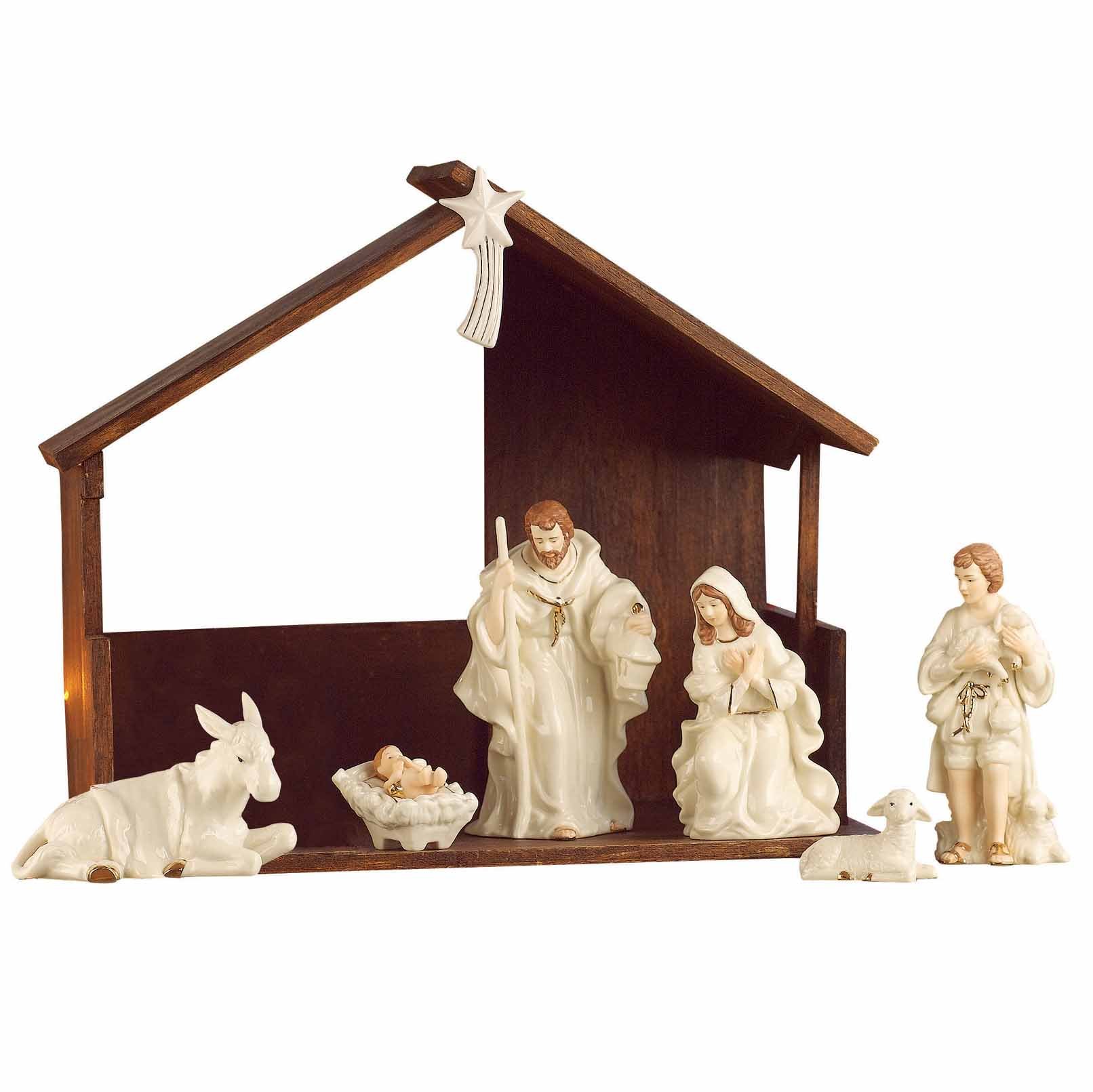 Product image for Irish Christmas - Belleek Classic Nativity Set