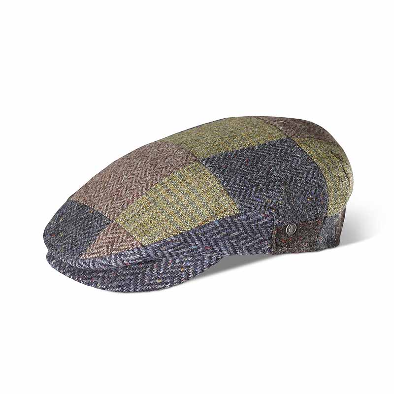 Product image for Irish Hat | Classic Donegal Tweed Patch Cap